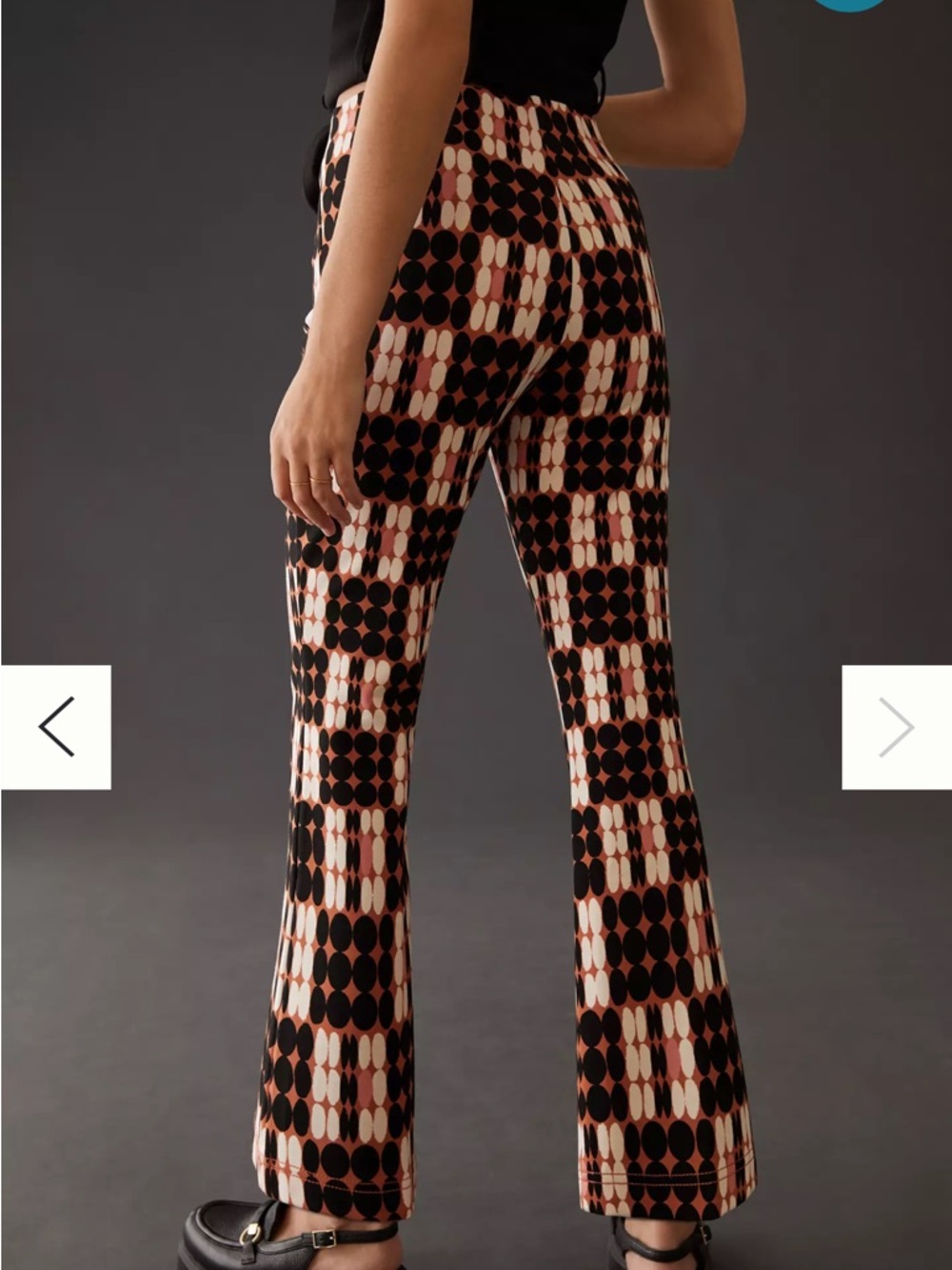 Anthropologie Maeve The Margot Kick-Flare Crop Pants - Picture 3 of 6